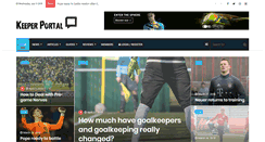 Desktop Screenshot of keeperportal.co.uk